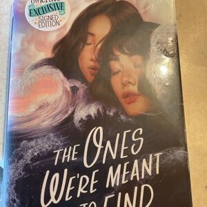 The Ones We're Meant to Find Joan He Owlcrate Edition signed hardcover Book
